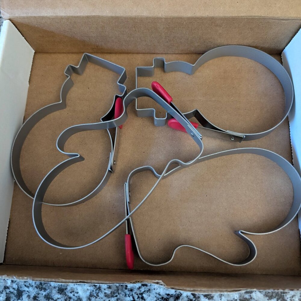 Pancake Molds - Mittens & Snowman